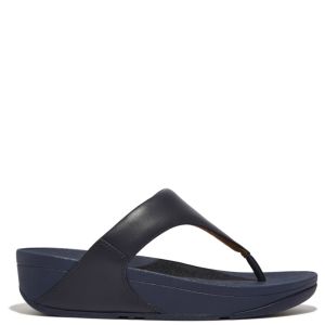 FitFlop Lulu Leather Deepest Blue