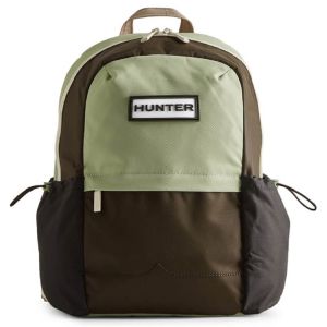 Hunter Patchwork Backpack Black/Olive/Everglade