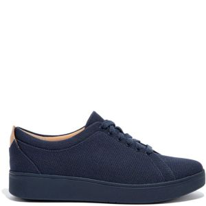 FitFlop - Rally Tennis Trainers Canvas Midnight Navy
