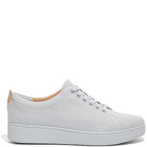 FitFlop - Rally Tennis Trainers Canvas Soft Grey