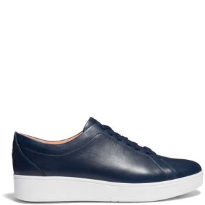 FitFlop - Rally Leather Sneaker Midnight Navy