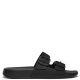 FitFlop iQushion Buckle Slides All Black