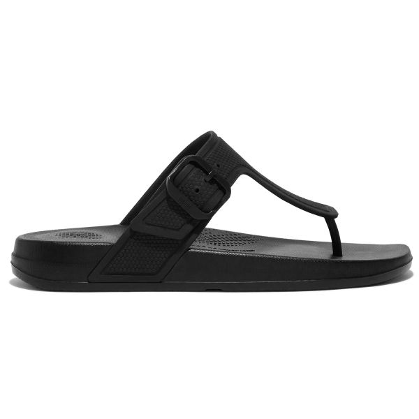 FitFlop iQushion Adjustable Buckle All Black