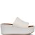 FitFlop Eloise Leather Wedges Stone